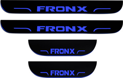 COLOURLINE Door led foot step scuff sill plate Car door Fronx Door Sill Plate