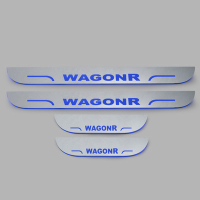 NATIONAL AUTO CCar door LED footstep Non Matrix sill plate guards suitable for Wagan R Door Sill Plate