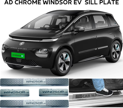 Ad chrome EV WINDSOR STAINLESS STEEL CAR SILL PLATE (FOOTSTEP). Door Sill Plate