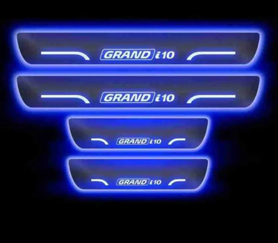 KAMSONIX GRAND I 10 LED CAR DOOR SILL PLATE ( CAR SILL GUARD ) Door Sill Plate
