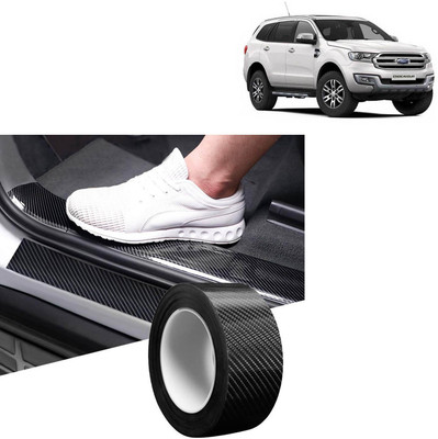 Rhtdm Anti-Scratch sill/Step Decoration Tape 5 meter balck For Endeavour_SD779 Door Sill Plate