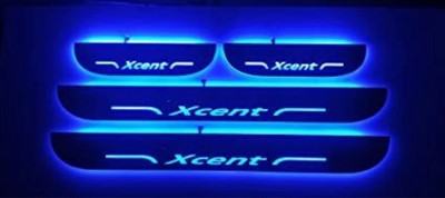 NATIONAL AUTO XCENT Sill Plate/Door Foot Step in BLUE LIGHT . (Set of 4 Pcs) Door Sill Plate