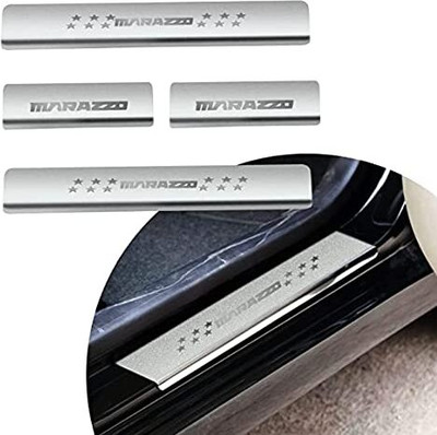 CARXTREME Mahindra Marazzo Foot Step Compatible For All Models (4 Pcs) Door Sill Plate