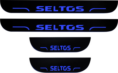 Nationals Auto NEW-CCar door LED footstep Non Matrix scuff sill plate guards for saltos Door Sill Plate