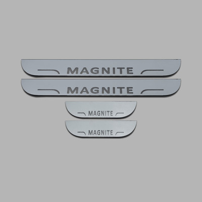 Nationals Auto NEW-CCar door LED footstep Non Matrix scuff sill plate suitable for Magnite Door Sill Plate