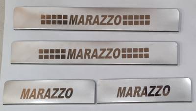 HOTRENZ STAINLESS STEEL DOOR SILL PLATE FOR MAHINDRA MARAZZO Door Sill Plate