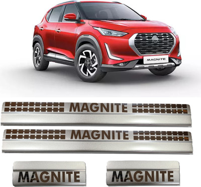 EMPICA MAGNITE Sill Plate/Door Foot Step Scuff Plate Stainless Steel.(Set of 4 Pcs) Door Sill Plate
