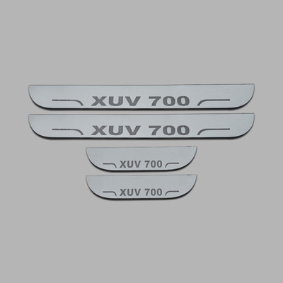 NATIONAL AUTO CCar door LED footstep Non Matrix scuff sill plate suitable for Xuv 700 Door Sill Plate