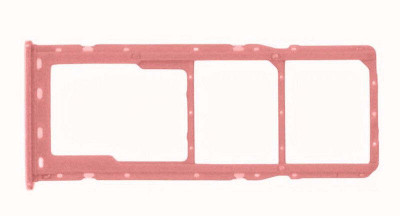 spareology Sim Card Tray(Compatible With Oppo A5 Pink Pink)
