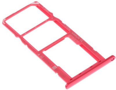 spareology Sim Card Tray(Compatible With Honor Y7 Prime 2019 Red)
