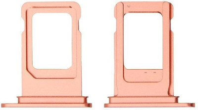 Sandreezz Sim Card Tray(Compatible With Apple iPhone XR - Coral)