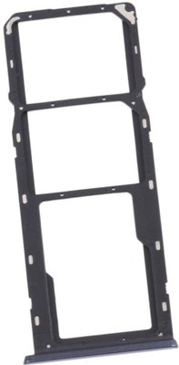VRAVMO Sim Card Tray(Compatible With OPPO A15S (BLACK))