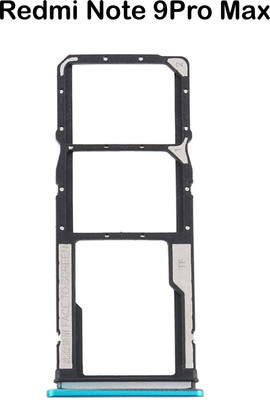 Norway Sim Card Tray(Compatible With Redmi Note 9 pro max Blue (Original), Redmi Note 9 pro Blue (Original))