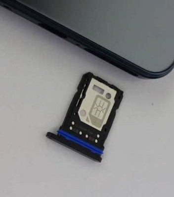 Hynaty Sim Card Tray(Compatible With VIVO V23E (BLACK))