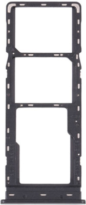 Sparevilla Sim Card Tray(Compatible With Tecno Pop 7 Pro -Black)