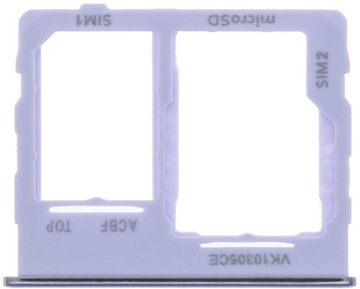 SPAREWARE Sim Card Tray(Compatible With Samsung Galaxy M32 4G -Purple)