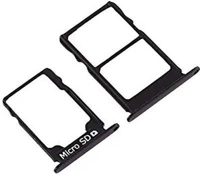 SPAREWARE Sim Card Tray(Compatible With Nokia 3.1 -Black)