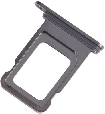 Sparevilla Sim Card Tray(Compatible With Iphone 15 Pro Max : Titanium Black)
