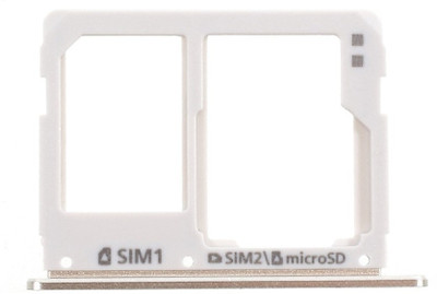 SPAREWARE Sim Card Tray(Compatible With Samsung Galaxy A3/A5/A7 2016 : Gold)
