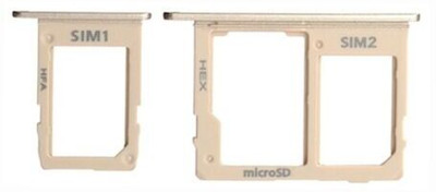 spareology Sim Card Tray(Compatible With Samsung Galaxy J6 2018 Gold)