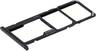 spareology Sim Card Tray(Compatible With Honor 8C Black)
