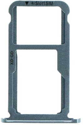 spareology Sim Card Tray(Compatible With Honor 6X Grey)
