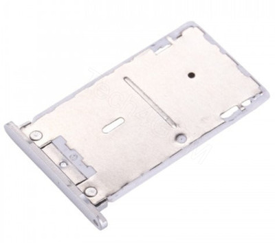 Tech4GSM Sim Card Tray(Compatible With Redmi Note 3 Silver)
