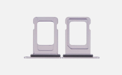 Sandreezz Sim Card Tray(Compatible With Apple iPhone 14 Plus - Purple)