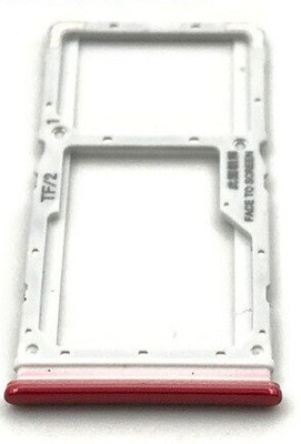 NEWSHAH Sim Card Tray(Compatible With REDMI MI POCO X2 : RED)
