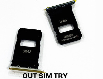 Tech4GSM Sim Card Tray(Compatible With MI 15 Pro Black)