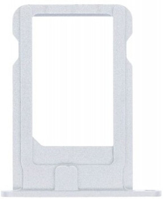 Sparevilla Sim Card Tray(Compatible With iPhone 5S-Silver)