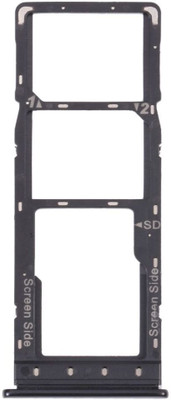 Sparevilla Sim Card Tray(Compatible With Tecno Camon 15 Air -Black)