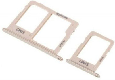 SPAREWARE Sim Card Tray(Compatible With Samsung Galaxy J4 : Gold)