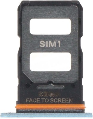 Shockware Sim Card Tray(Compatible With Poco X6 5G Blue)