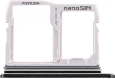 SPAREWARE Sim Card Tray(Compatible With LG V40 ThinQ -Black)
