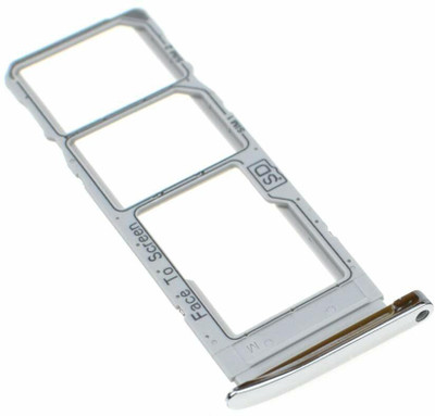 Hynaty Sim Card Tray(Compatible With MOTOROLA MOTO G7 (SILVER))