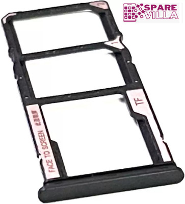 Sparevilla Sim Card Tray(Compatible With POCO C50 - BLACK)