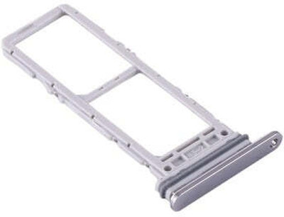 spareology Sim Card Tray(Compatible With Samsung Galaxy Note 10 White)