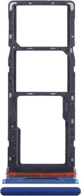 Sparevilla Sim Card Tray(Compatible With Tecno Pop 7 Pro -Blue)