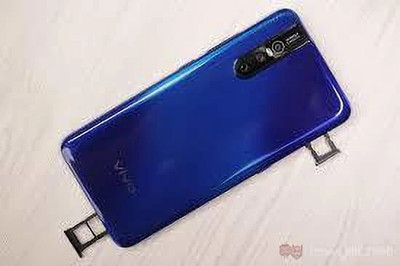 Pulora Sim Card Tray(Compatible With vivo v15pro blue)