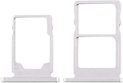 SPAREWARE Sim Card Tray(Compatible With Nokia 5.1 -Silver)