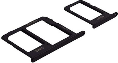 SPAREWARE Sim Card Tray(Compatible With Samsung Galaxy J8 : Black)