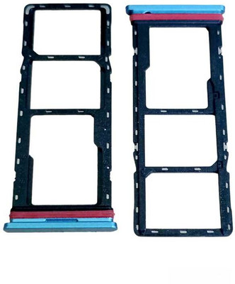 Shockware Sim Card Tray(Compatible With Infinix Hot 12 Pro Blue)