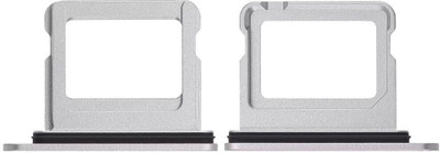 Sparevilla Sim Card Tray(Compatible With iPhone 16 Plus -White)