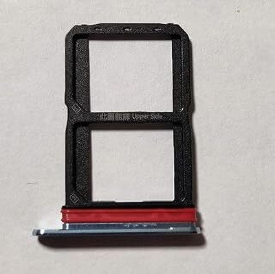 AceKing Sim Card Tray(Compatible With Vivo X50 Dual Sim Card Slot Tray Holder : BLACK)