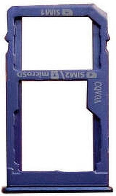 SPAREWARE Sim Card Tray(Compatible With Samsung Galaxy M40 -Blue)