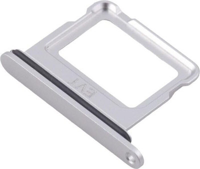 Hynaty Sim Card Tray(Compatible With IPHONE 16 / 16 PLUS (SILVER))