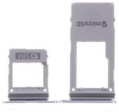 SPAREWARE Sim Card Tray(Compatible With Samsung Galaxy A8 2018 (SINGLE SIM) : White)