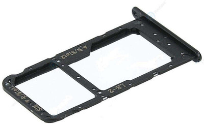 spareology Sim Card Tray(Compatible With Honor 9 Black)