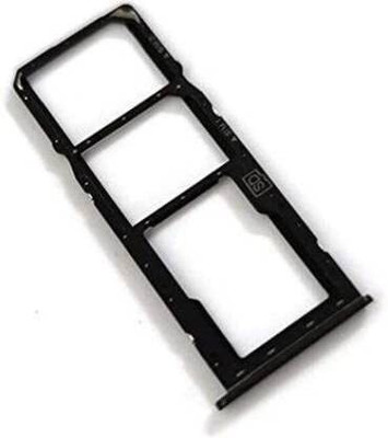 spareology Sim Card Tray(Compatible With Realme C21 Black)
